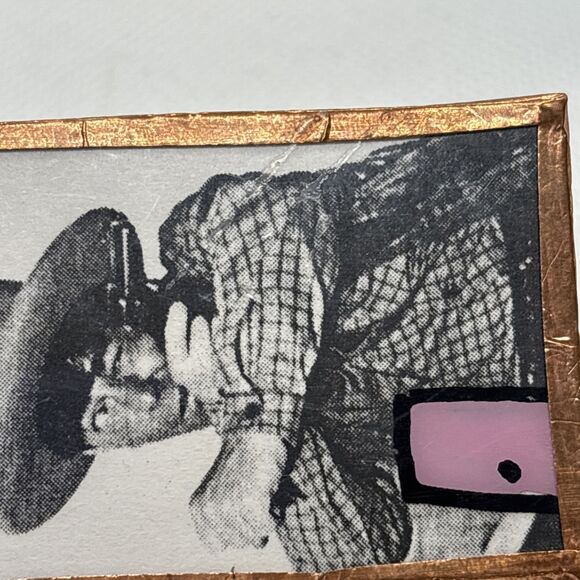 Vintage Louis Recchia Denver Artist Signed Whimsical‎ Handmade Pin Brooch Funky - Picture 4 of 9